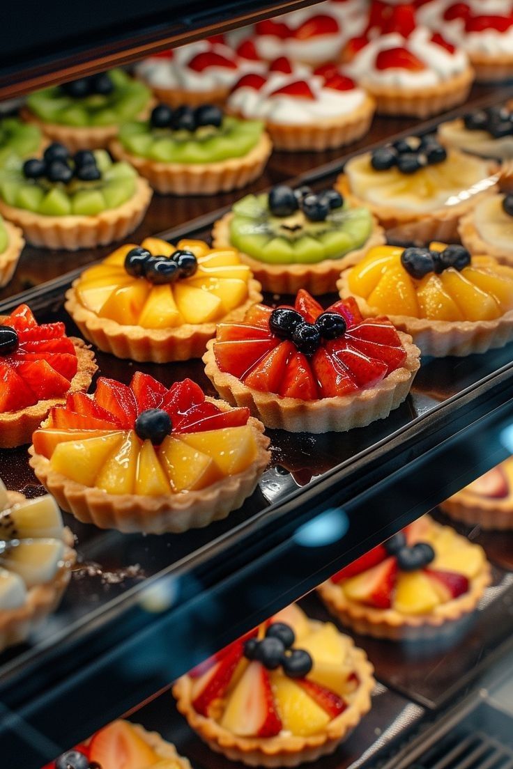 Yummy Sweety Fruit Tarts